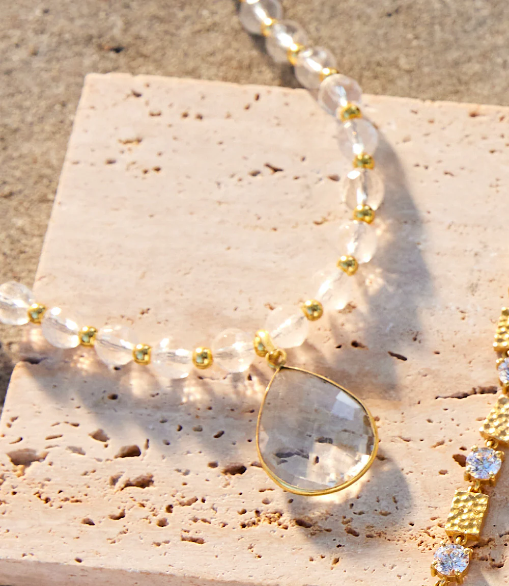 Crystal Pendant Necklace - Image 6