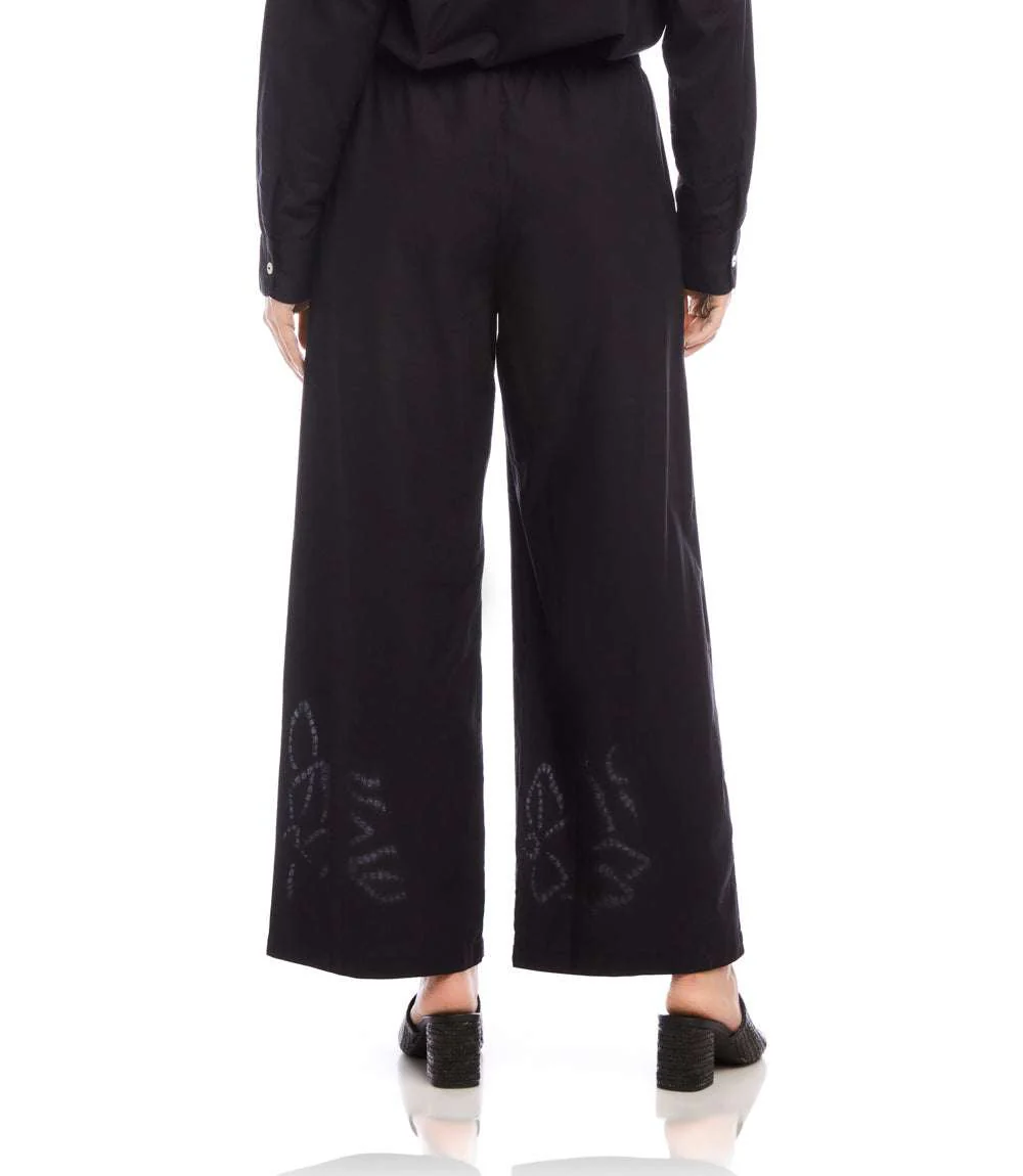 Cutout Embroidery Pants - Image 8