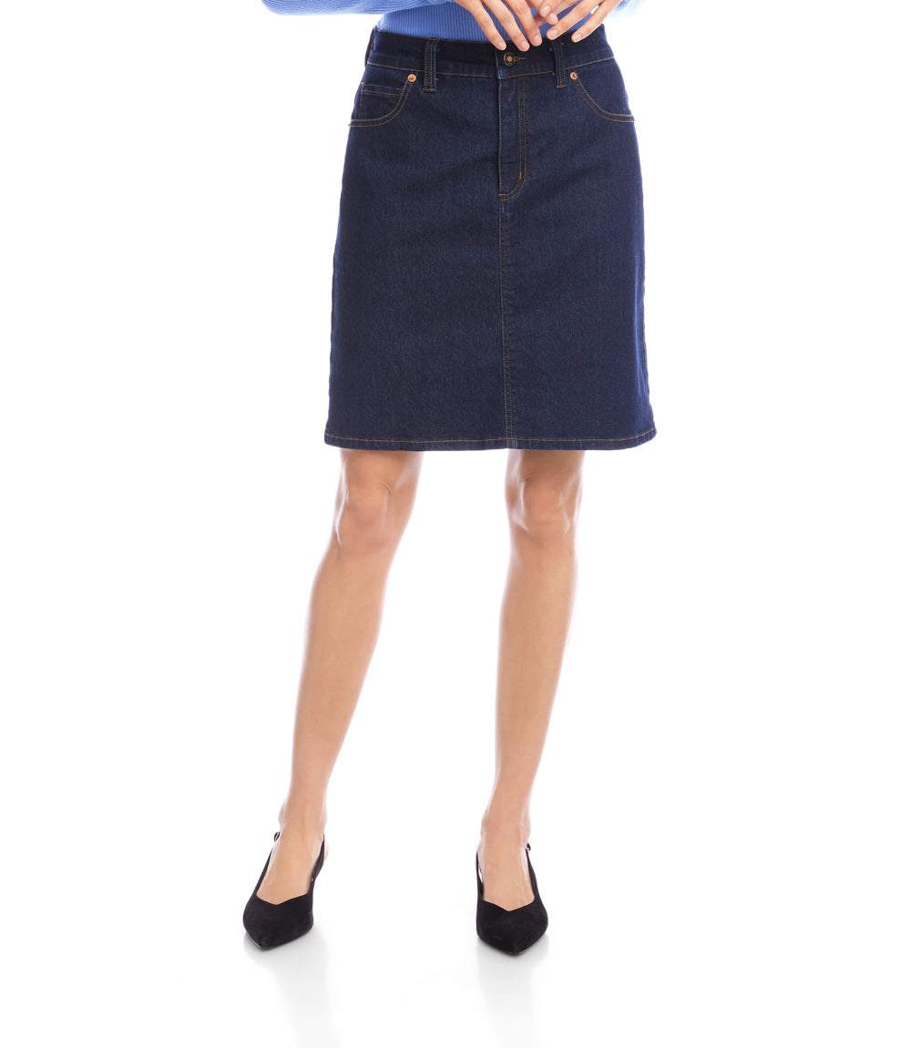 Denim Short Skirt - Image 5