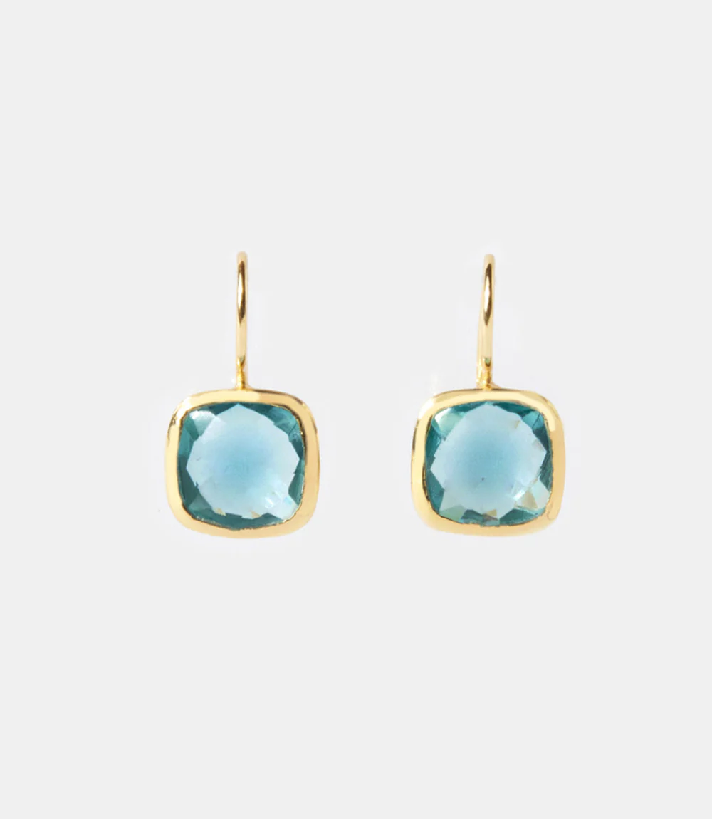 Dolce Gemstone Drop Earrings - Image 2