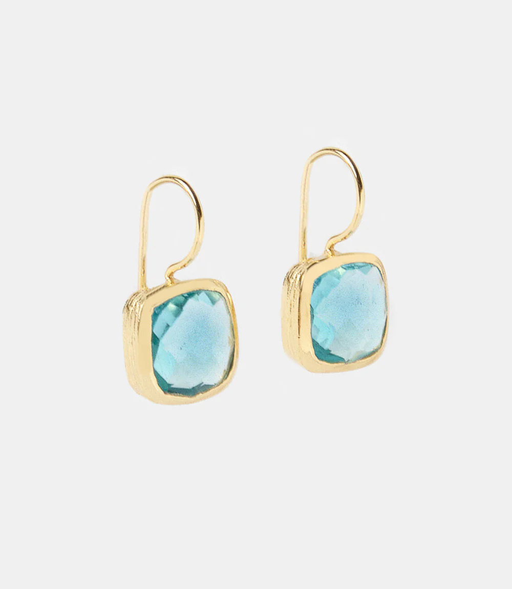 Dolce Gemstone Drop Earrings - Image 3