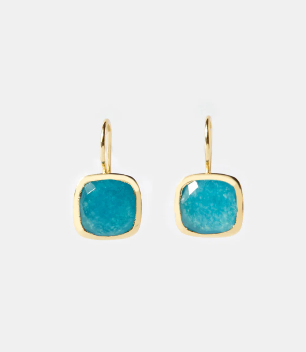 Dolce Gemstone Drop Earrings - Image 2