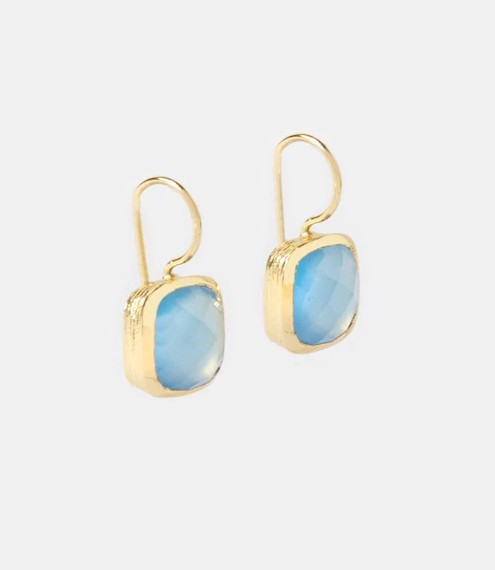 Dolce Gemstone Drop Earrings - Image 4