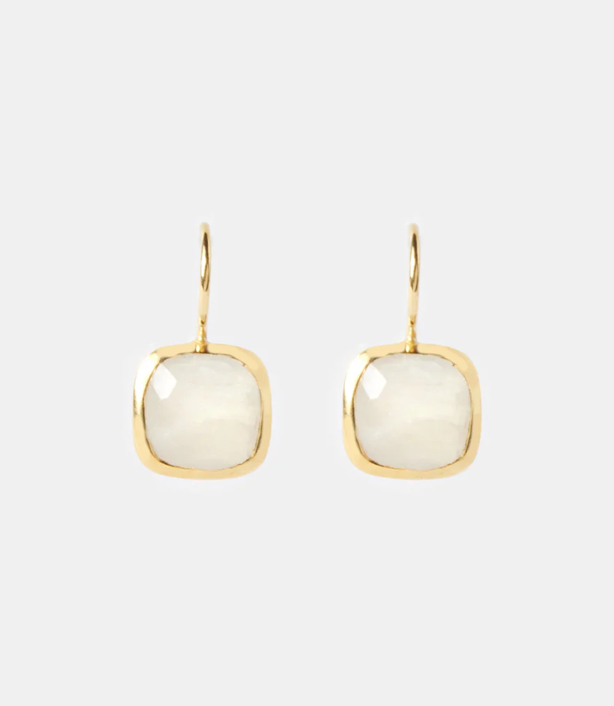 Dolce Gemstone Drop Earrings - Image 2