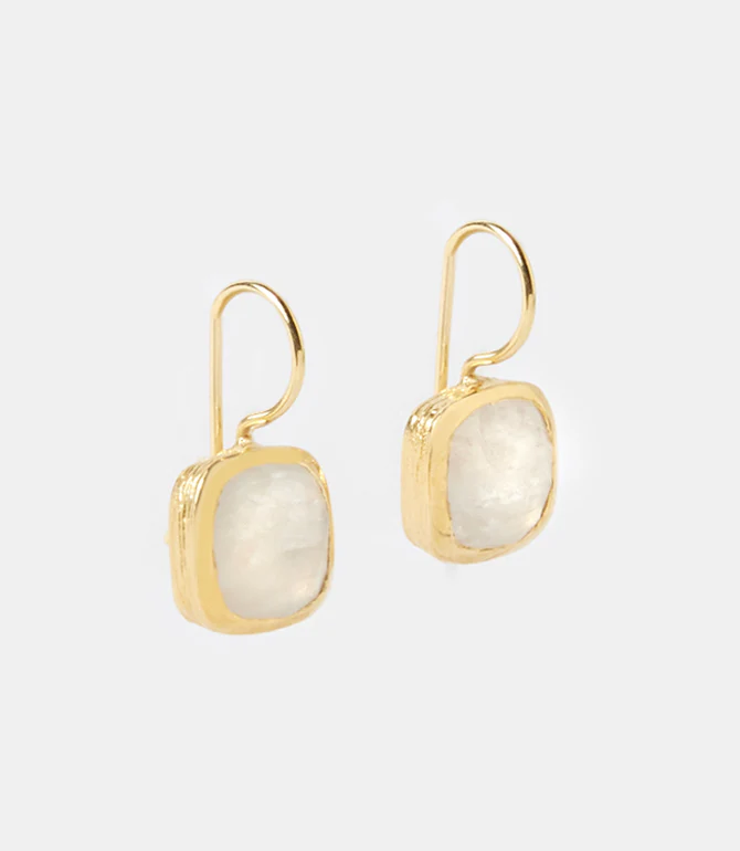 Dolce Gemstone Drop Earrings - Image 3