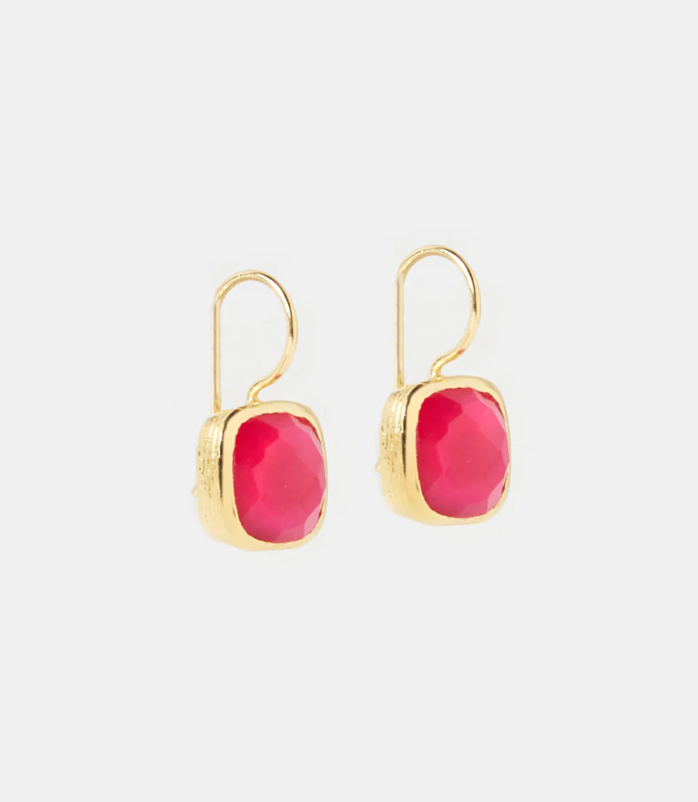 Dolce Gemstone Drop Earrings - Image 3