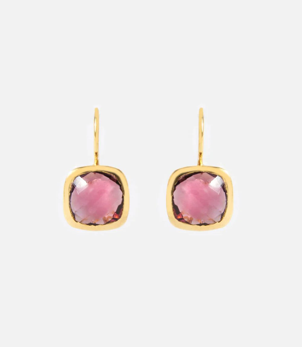 Dolce Gemstone Drop Earrings - Image 2
