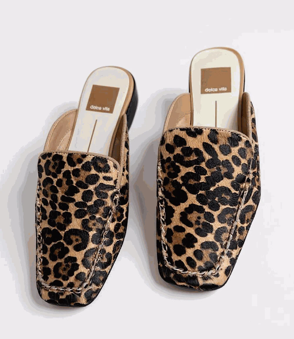Dolce Vita Bradly Calf Hair Mules - Image 5