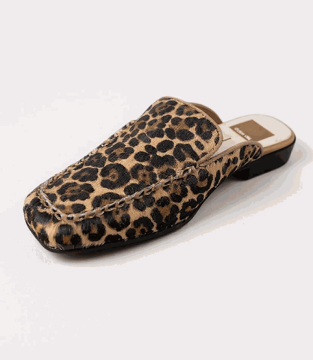 Dolce Vita Bradly Calf Hair Mules - Image 8