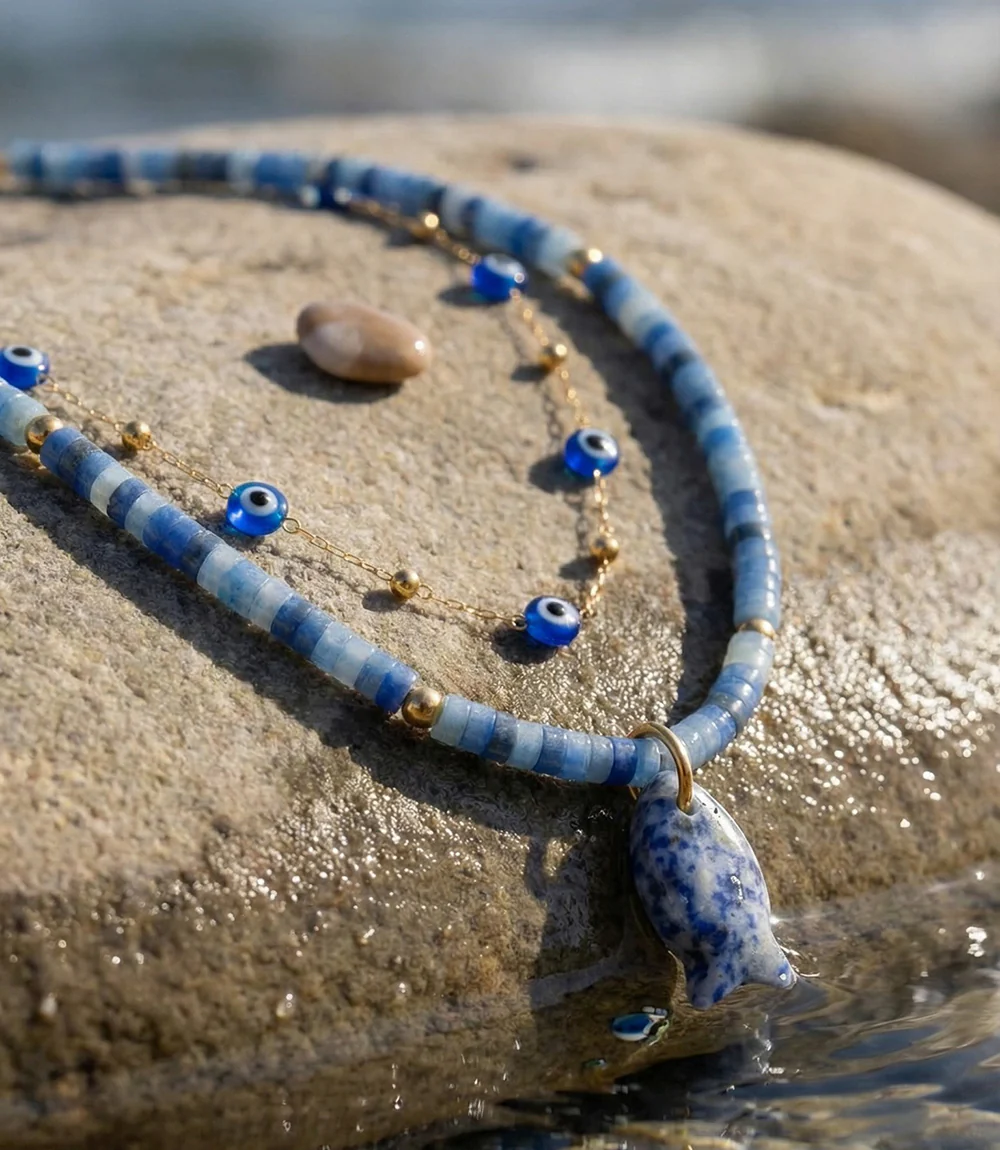 Double Layer Necklace - Image 4