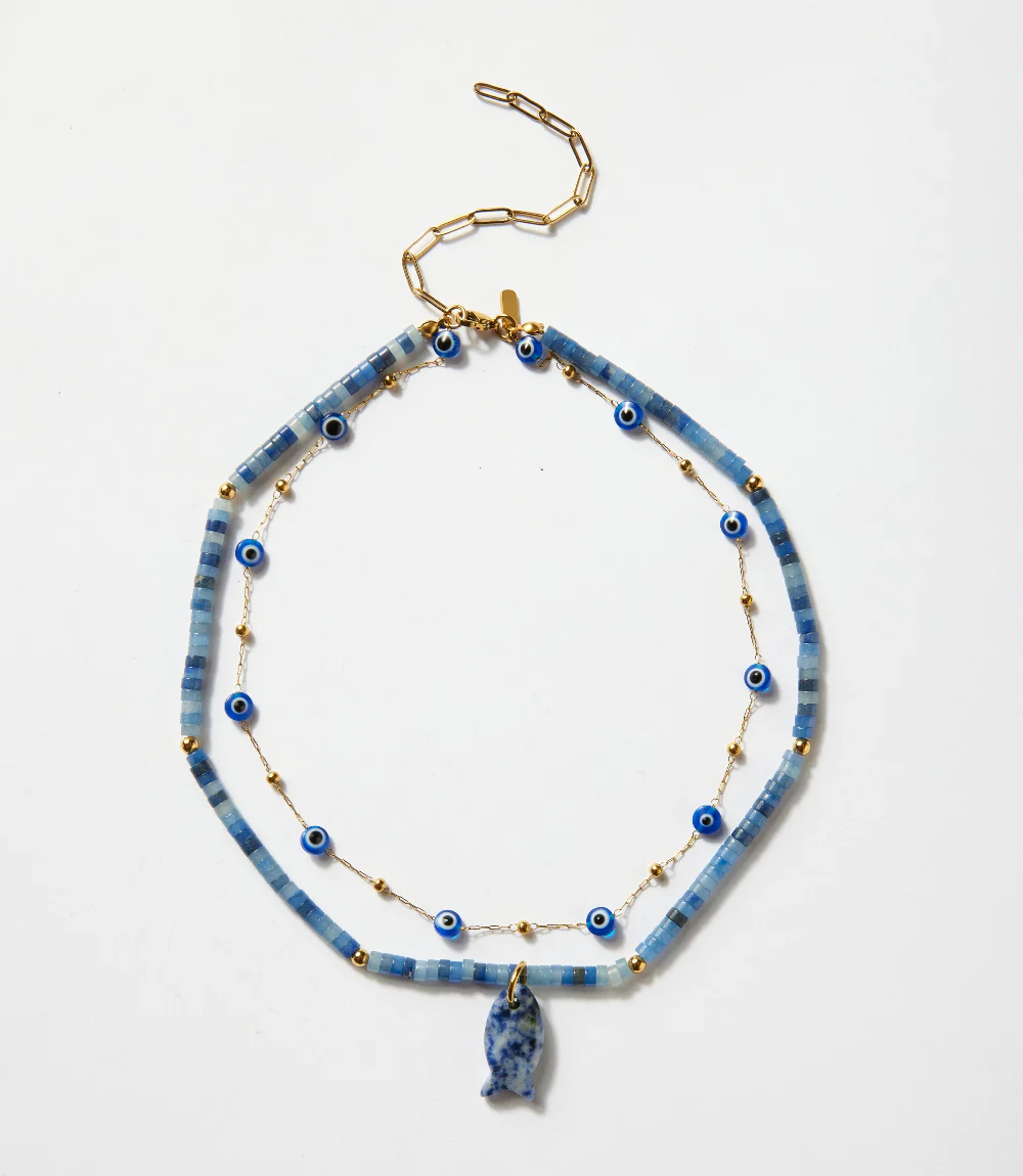 Double Layer Necklace - Image 6