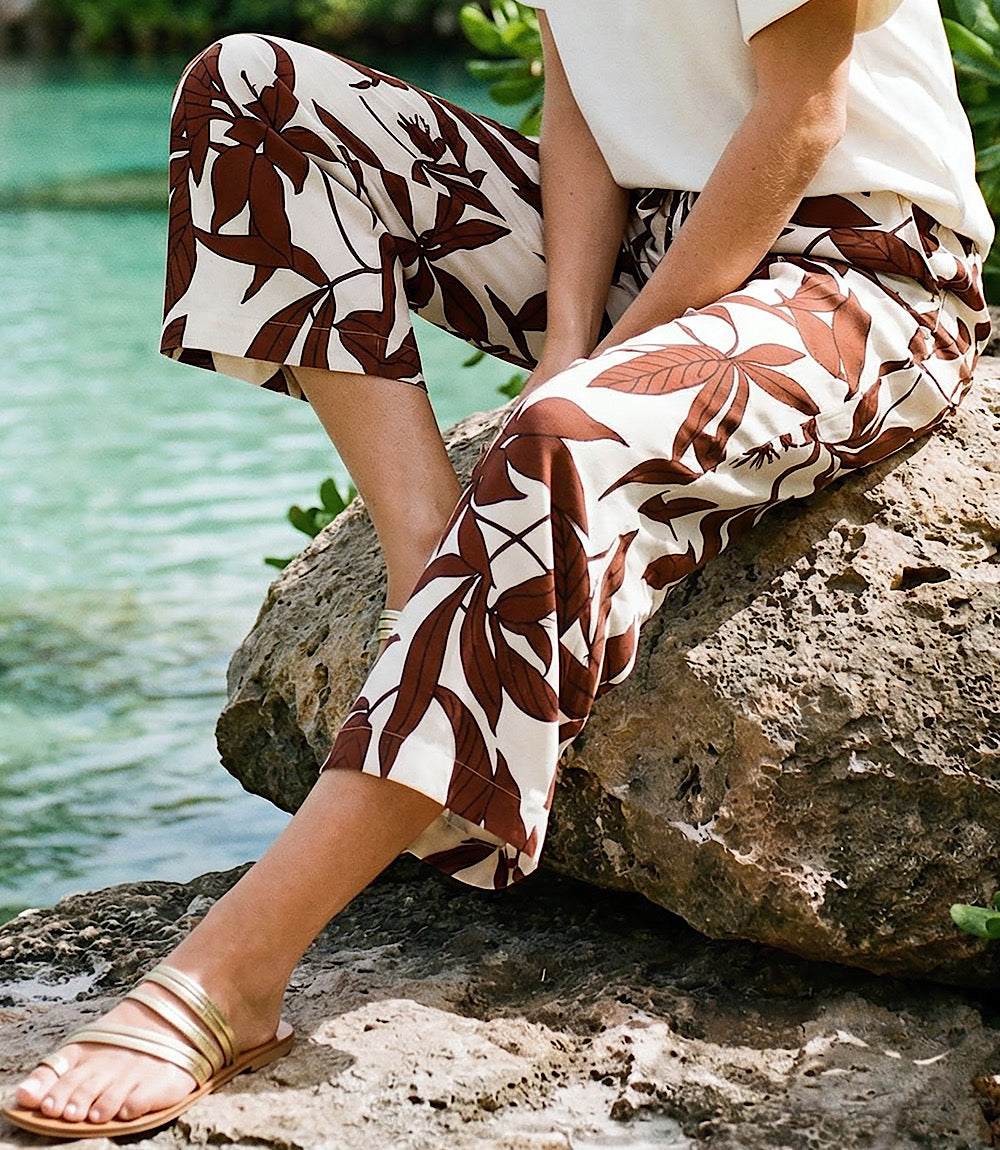 Drawstring Ankle Pants - Image 10