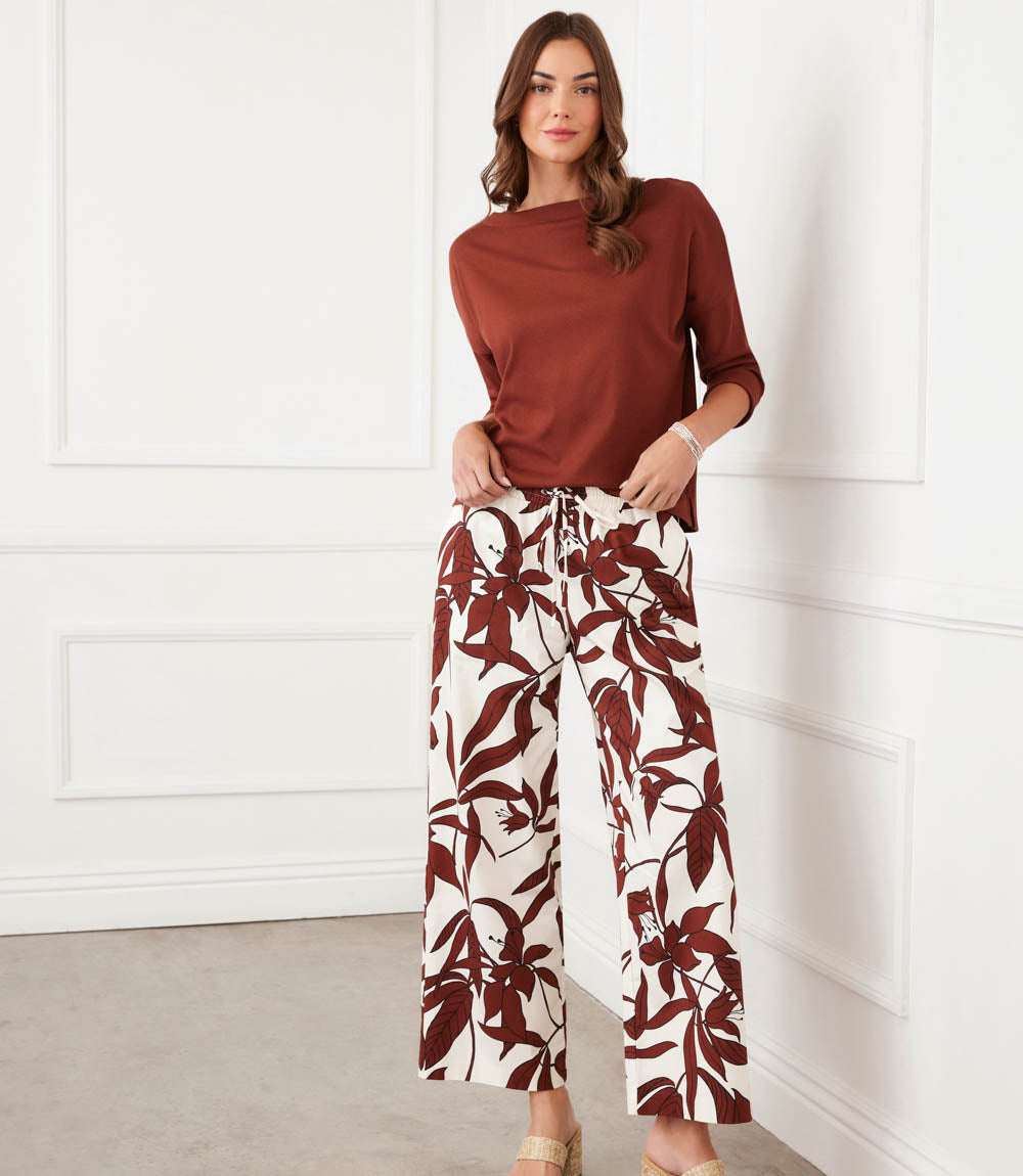 Drawstring Ankle Pants - Image 3