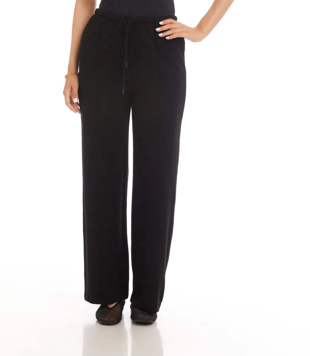 Drawstring Pintuck Sweatpants