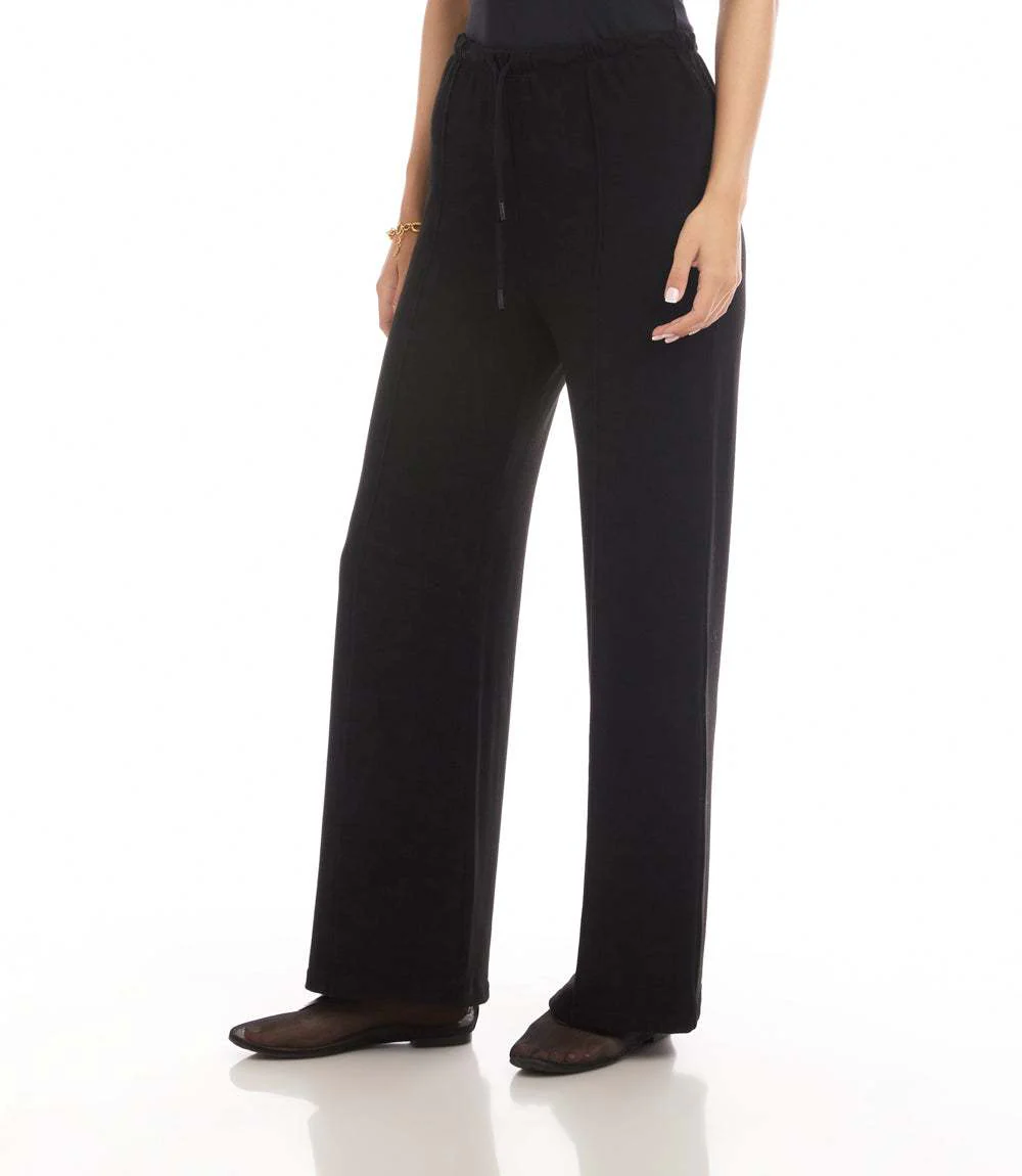 Drawstring Pintuck Sweatpants - Image 2