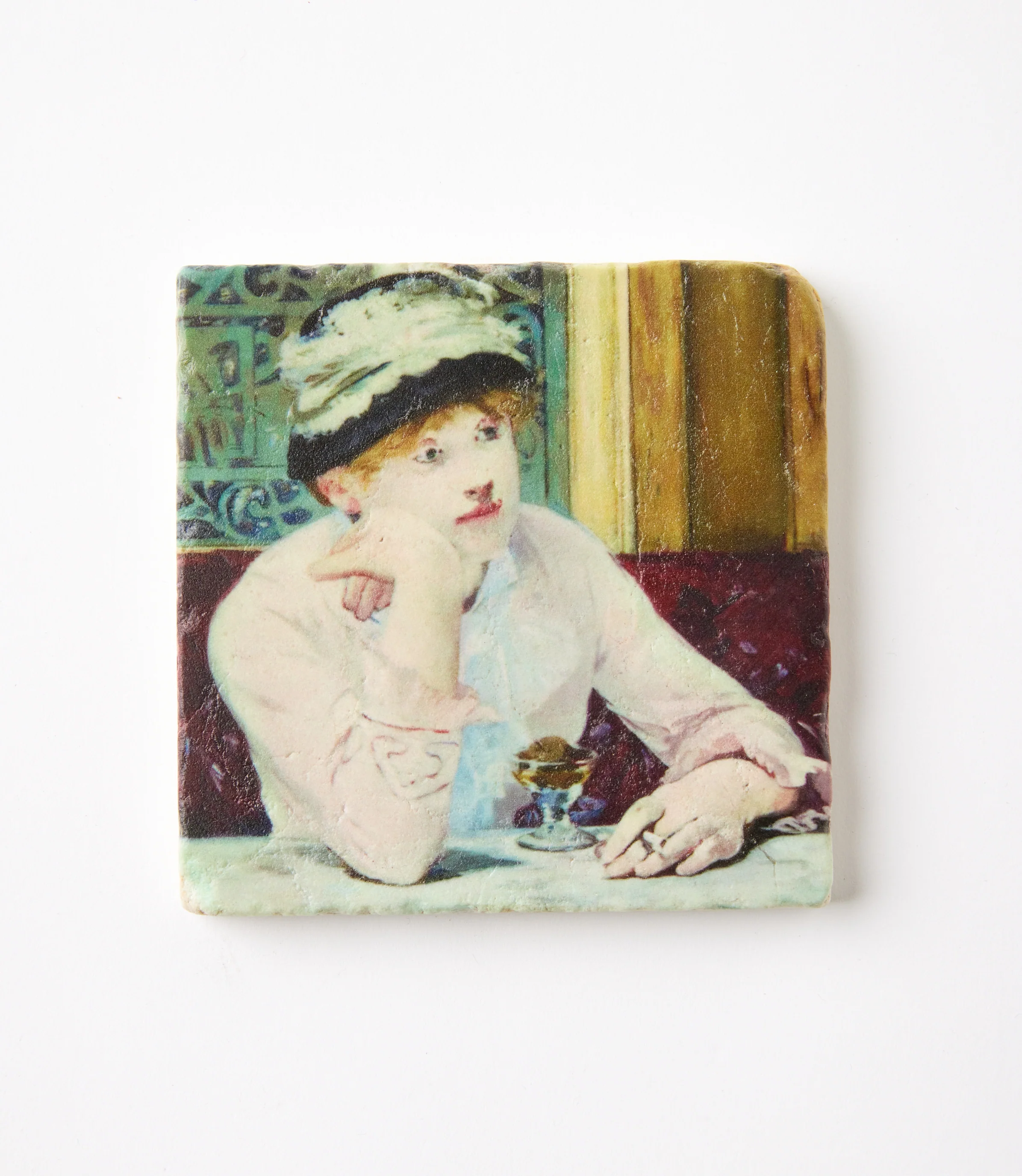 Édouard Manet Marble Coasters, Set Of 4 - Image 6