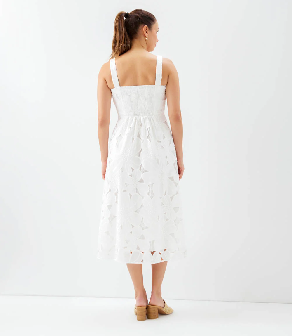 Embroidered Cut-Out Sundress - Image 5