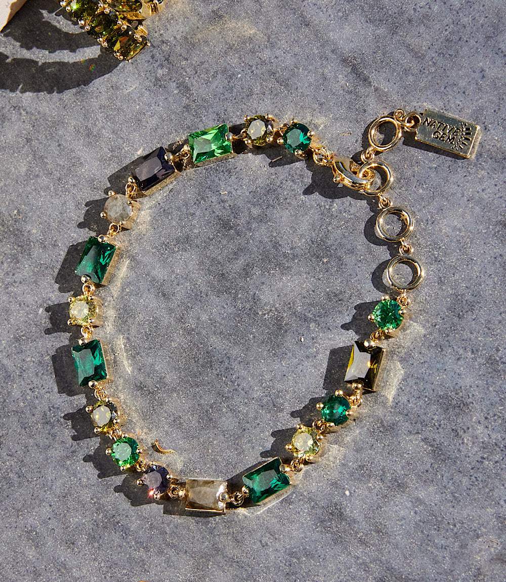Emerald City Crystal Bracelet - Image 5