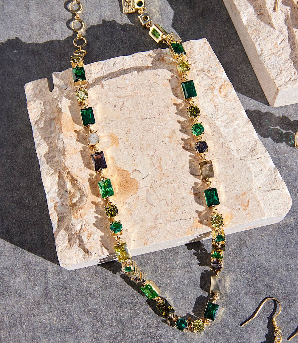 Emerald City Crystal Necklace - Image 3