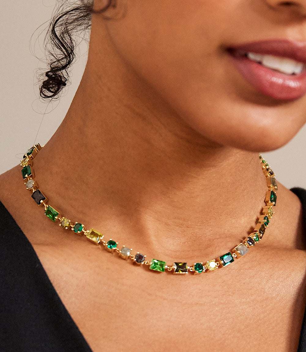 Emerald City Crystal Necklace - Image 4