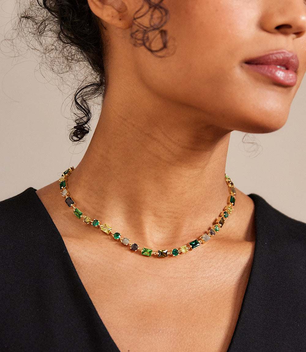 Emerald City Crystal Necklace - Image 6
