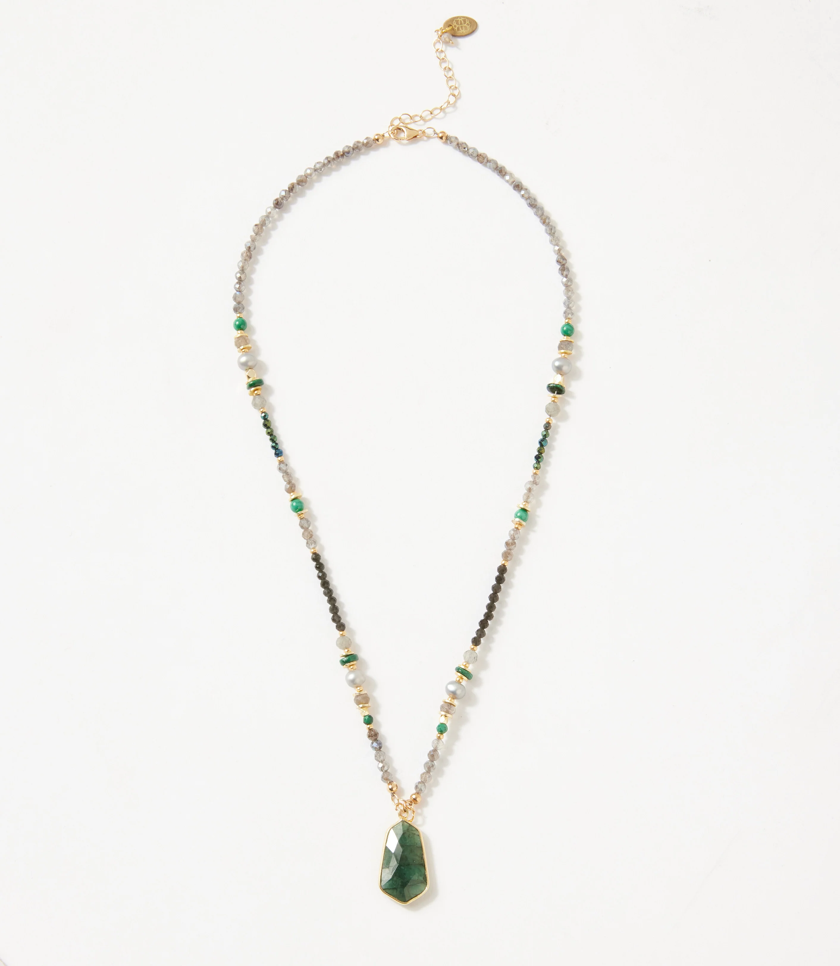Emerald Pendant Necklace - Image 4