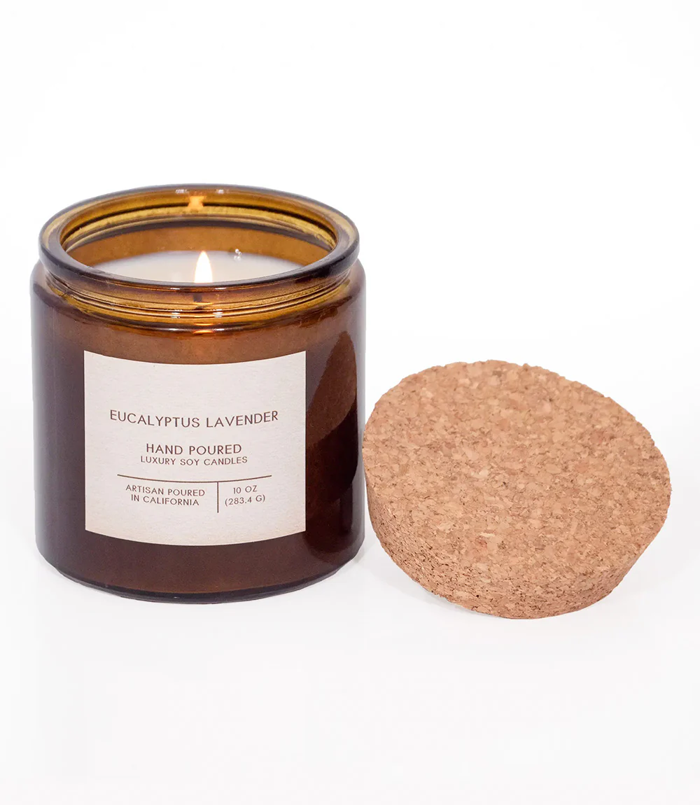 Eucalyptus Lavender Candle - Image 3