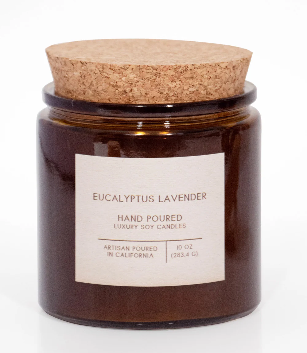 Eucalyptus Lavender Candle - Image 5