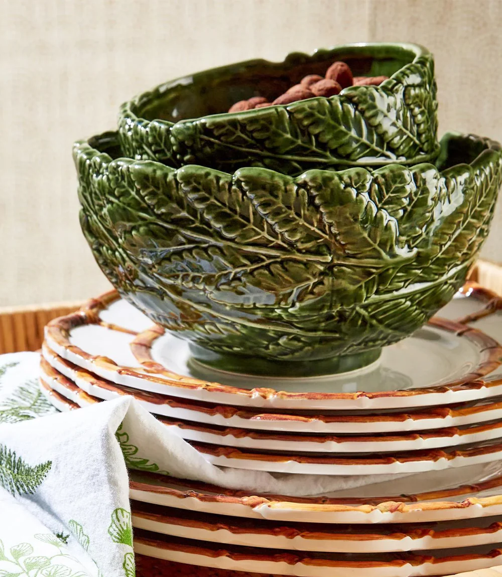 Fern Leaf Bowls, Set Of 2 - Image 4