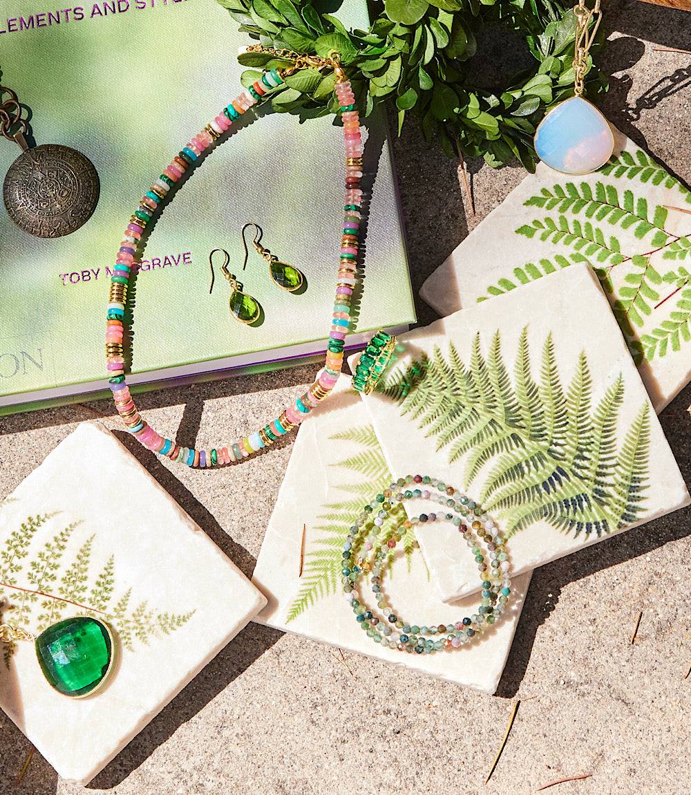 Fern Polished Marble Coasters, Set Of 4 - Image 7