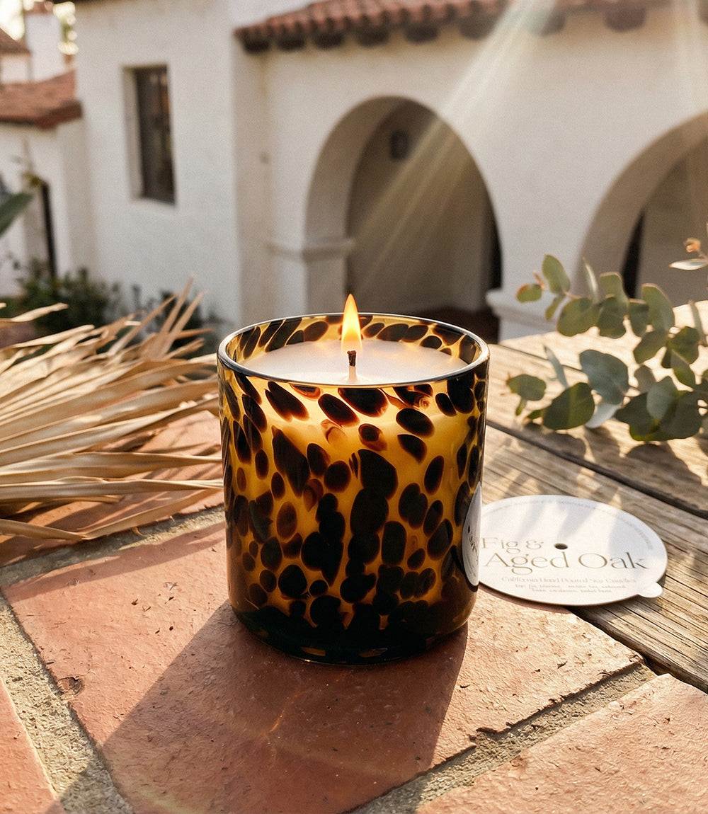 Fig And Oak Tortoise Candle - Image 3