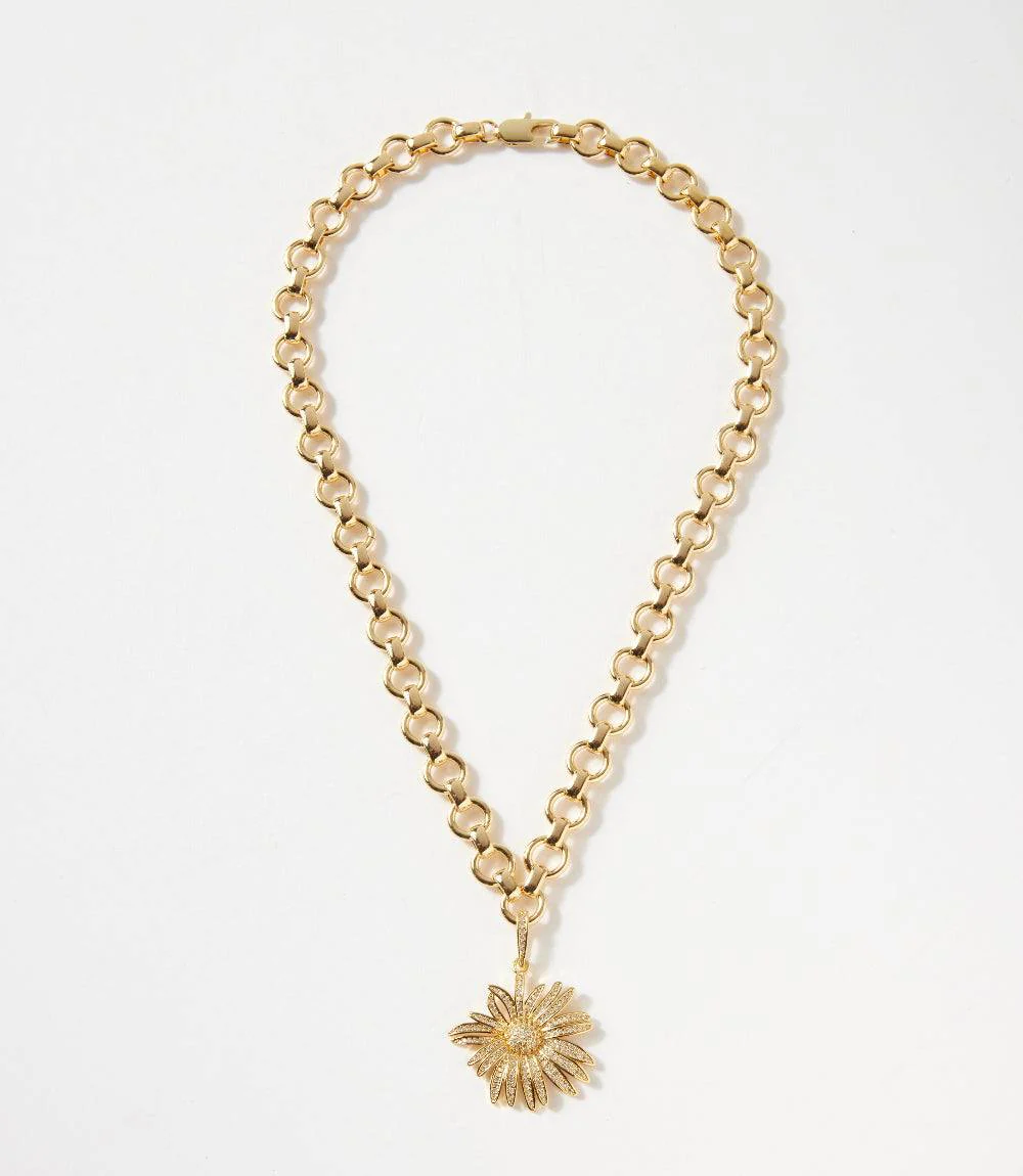 Flower Pendant Necklace - Image 6