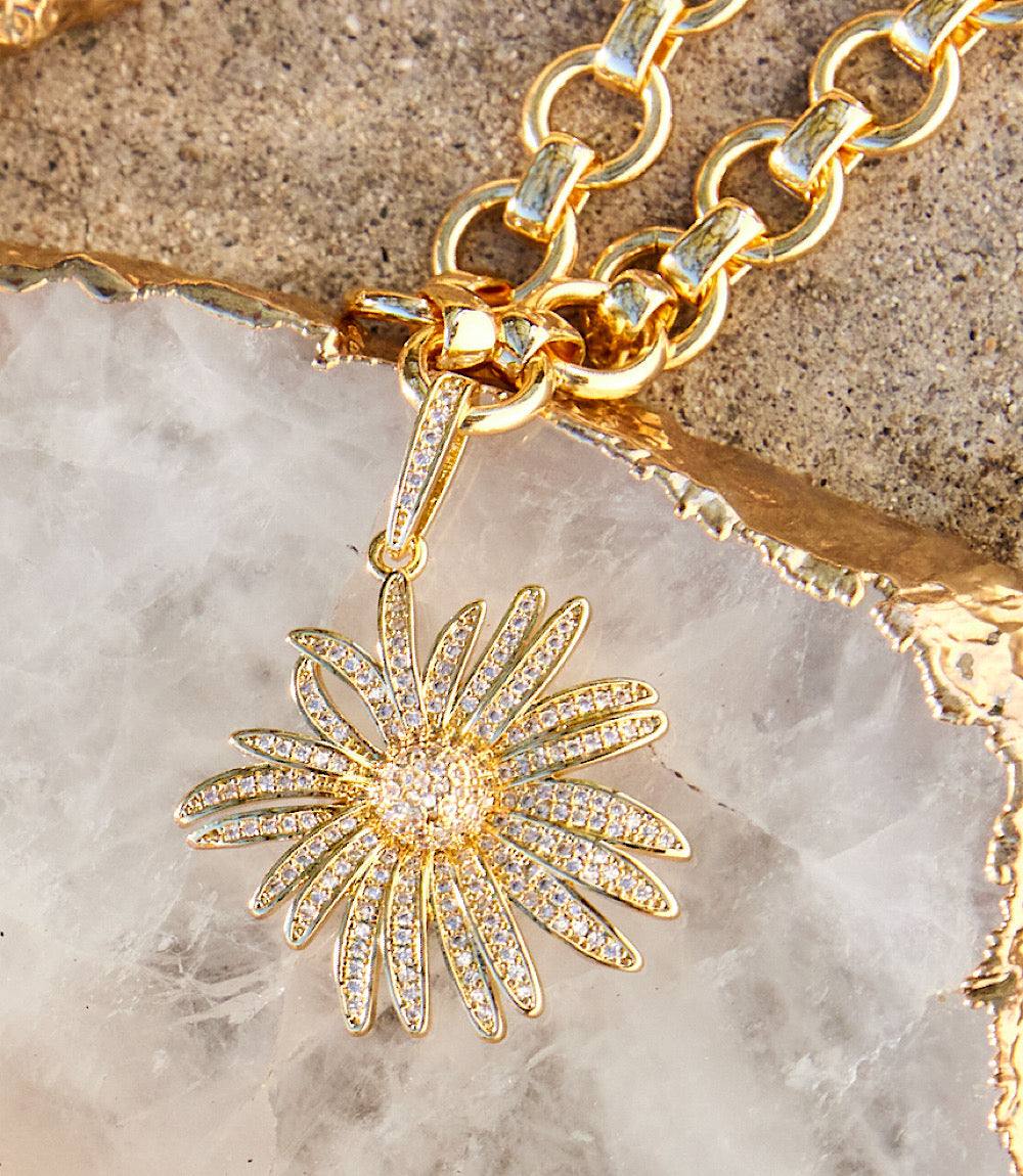 Flower Pendant Necklace - Image 7