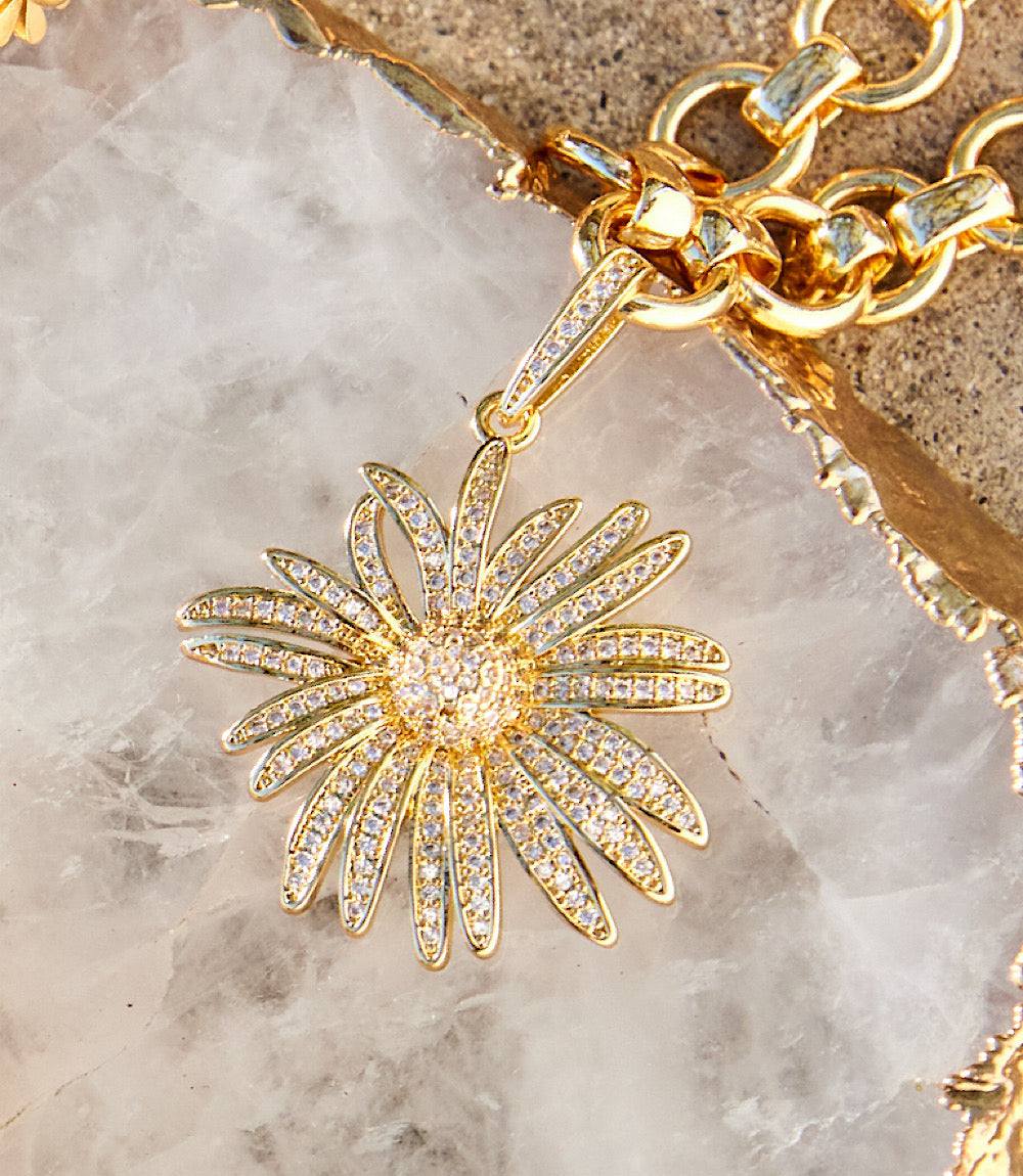 Flower Pendant Necklace - Image 8