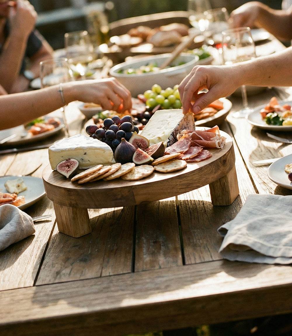 Footed Round Charcuterie Board - Image 8