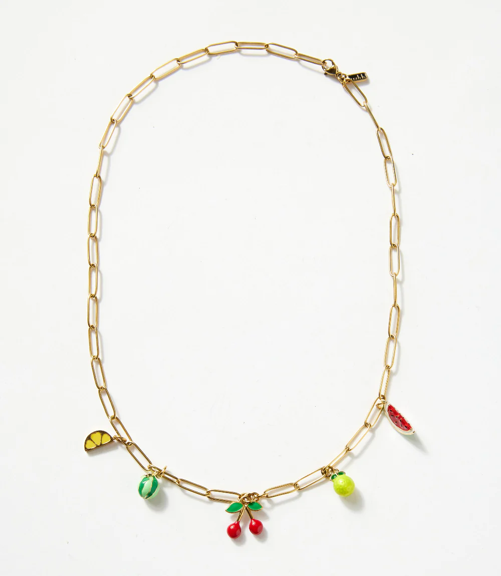 Fruit Charm Necklace - Image 4