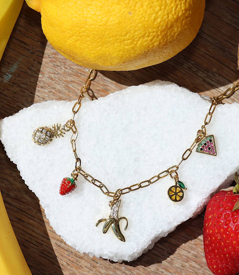 Fruit Salad Charm Necklace - Image 3