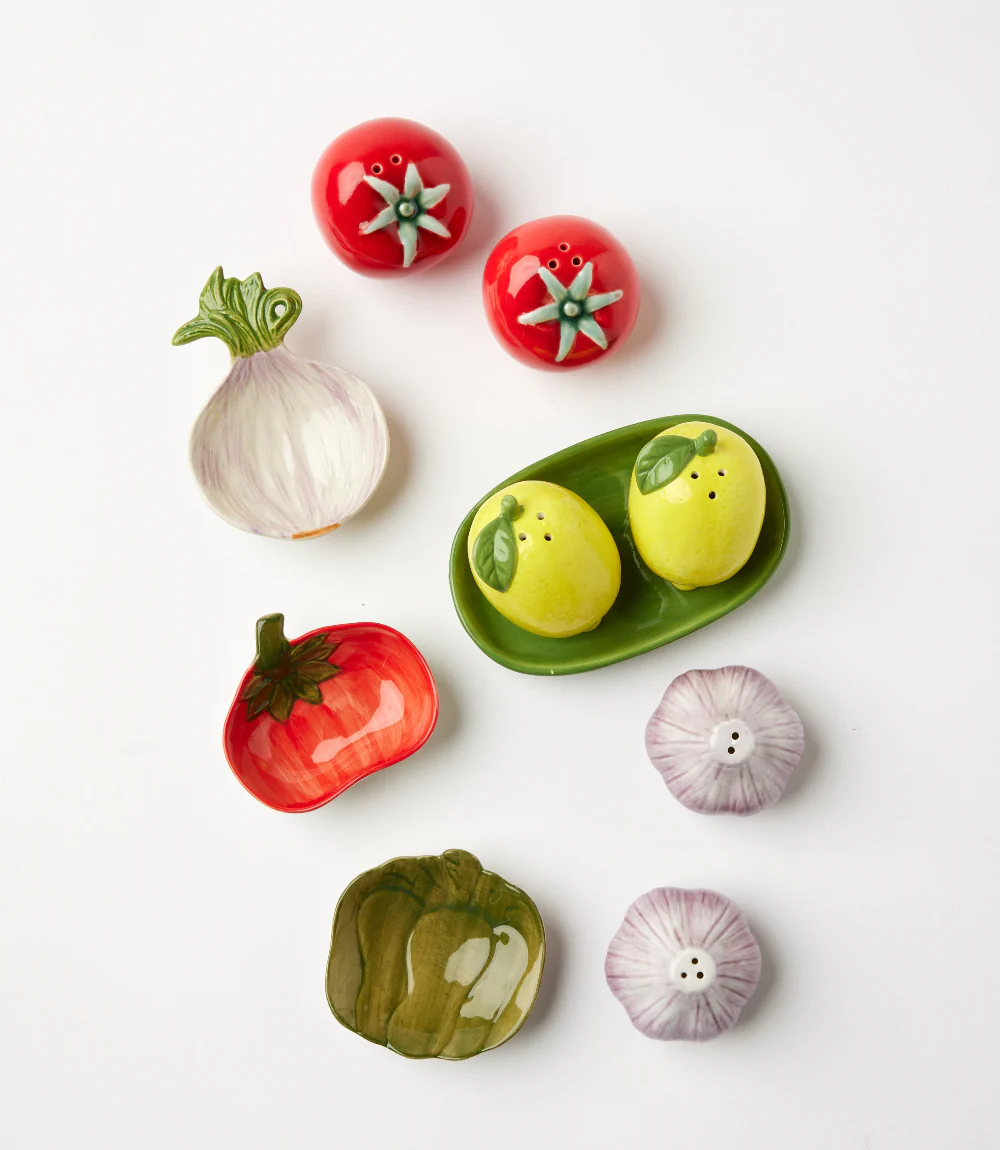 Garden Vegetable Tidbit Dishes, Set Of 3 - Image 13