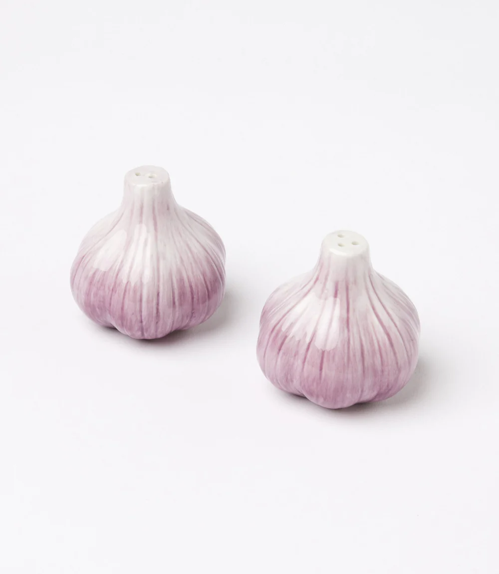 Garlic Salt And Pepper Shaker Set - Image 5