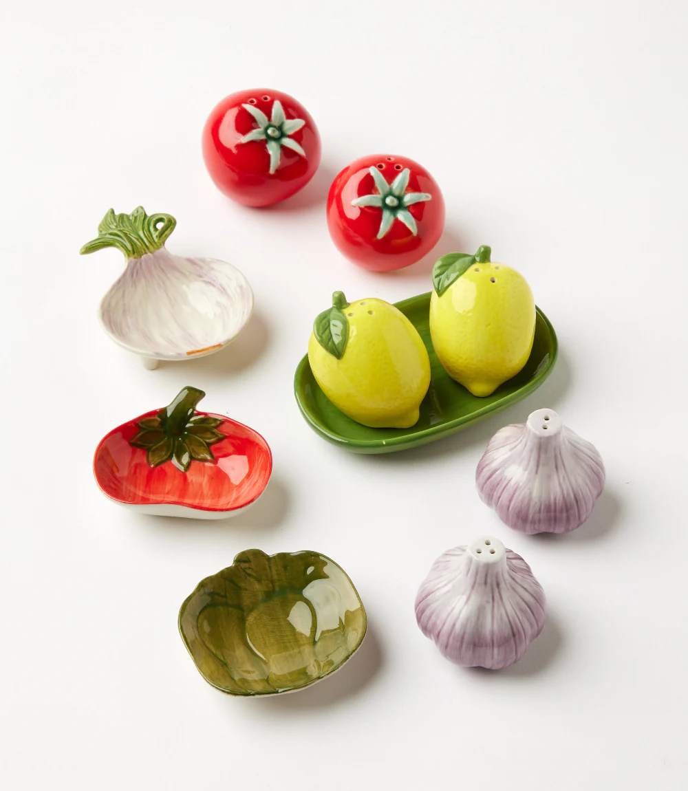 Garlic Salt And Pepper Shaker Set - Image 7