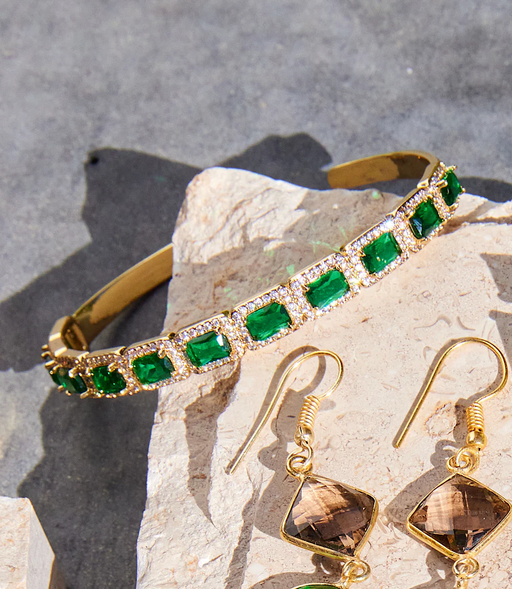 Gemstone Cuff Bracelet - Image 5