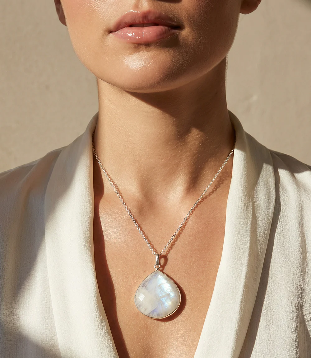 Gemstone Pendant Necklace - Image 2