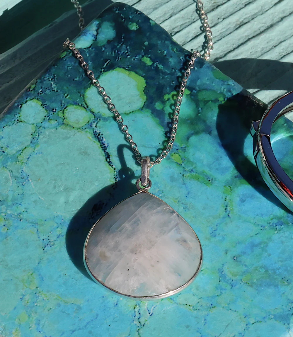 Gemstone Pendant Necklace - Image 8