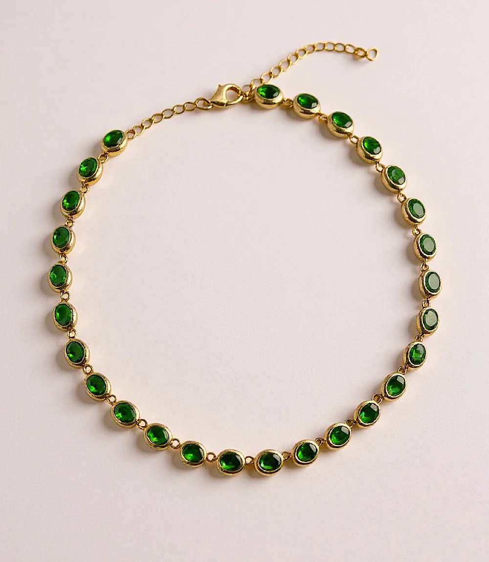 Gemstone Station Necklace - Image 8