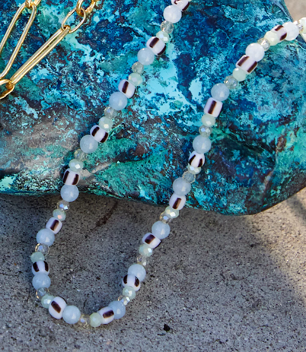 Glass Bead Wrap Bracelet - Image 3