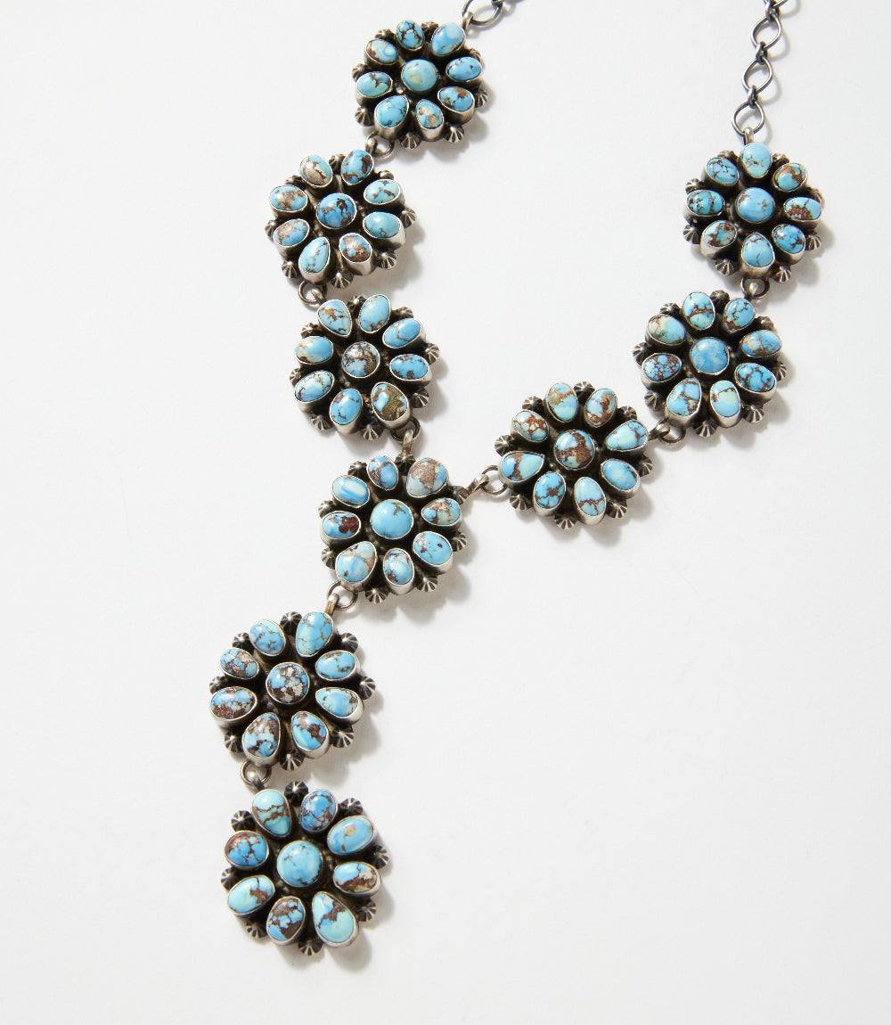 Golden Hill Turquoise Cluster Lariat Set - Image 3