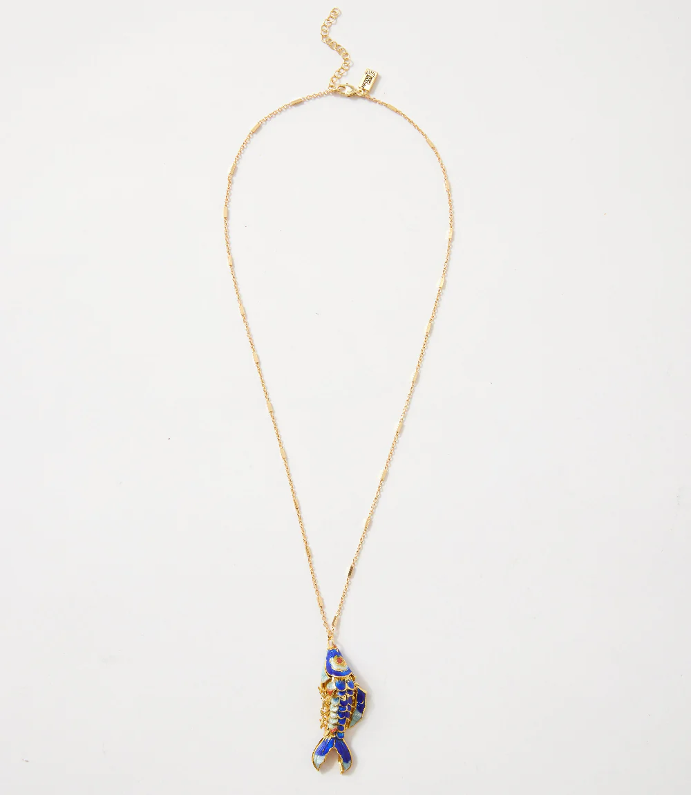 Gone Fishing Pendant Necklace - Image 3
