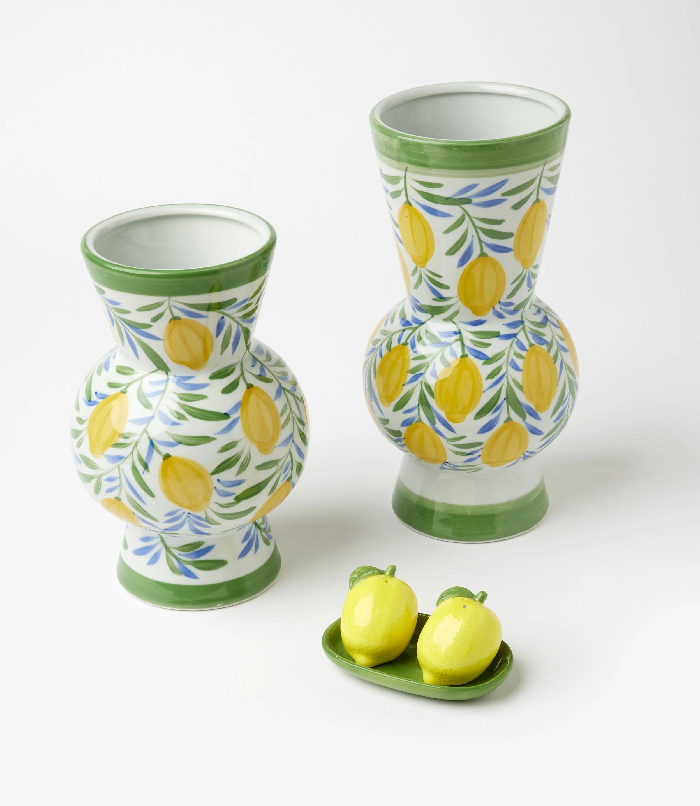 Hand-Painted Small Lemon Vase - Image 6