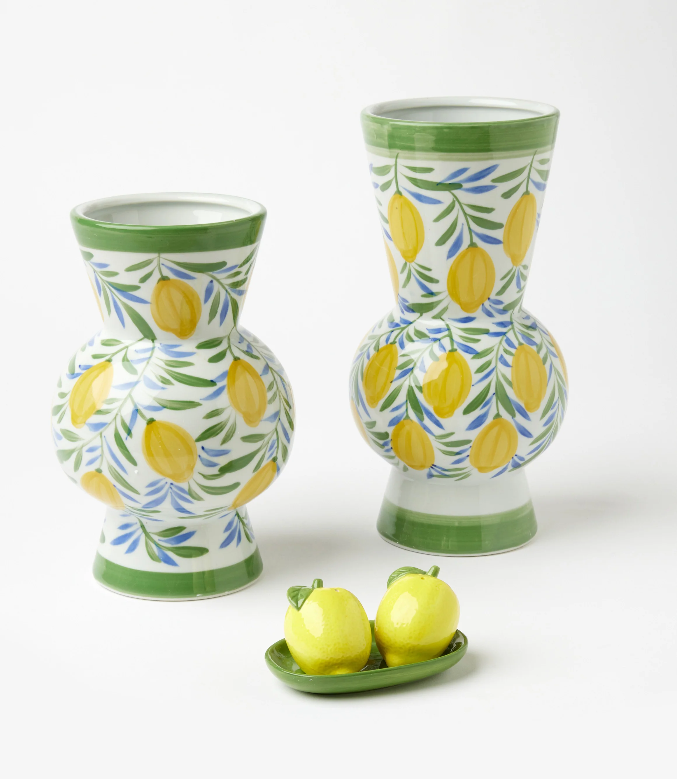 Hand-Painted Small Lemon Vase - Image 9