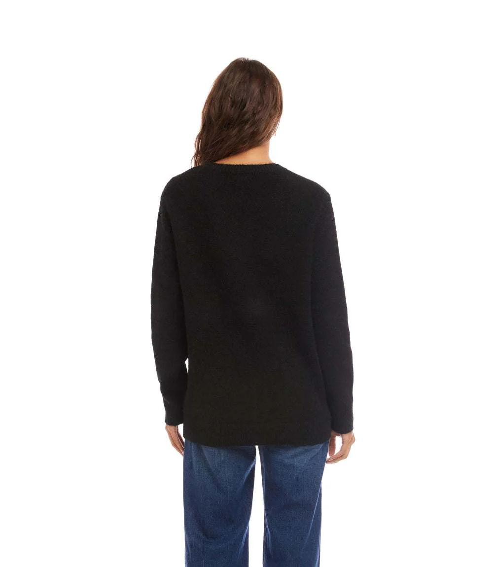 Heart Jacquard Sweater - Image 5